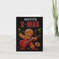 Heavy Metal Weihnachts-Schlächter Huldigung Santa 