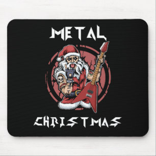 Heavy Metal Weihnachts-Weihnachtsfelsen - Metalhea Mousepad