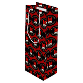 Heavy Metal Weihnachtsmittel Geschenktasche Geschenktüte Für Weinflaschen