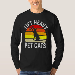 Heavy Pet Cats Bodybuilding Weichtraining G T-Shirt