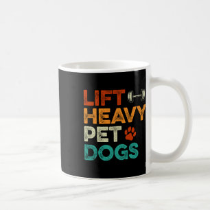 Heavy Pet Hunde Gym Workout Pet Lover Canine m Kaffeetasse