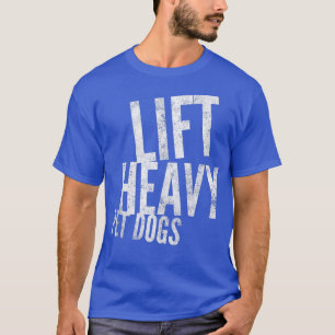 Heavy Pet Hunde Hunde Gym Workout Tank Top Polizis