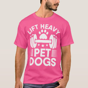 Heavy Pet Hunde trainieren Fitnessstudio Fitness W T-Shirt