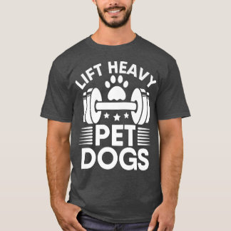 Heavy Pet Hunde trainieren Fitnessstudio Fitness W T-Shirt