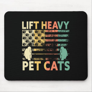 Heavy Pet Katzen Gewicht Katzenbesitzer Gewicht Mousepad