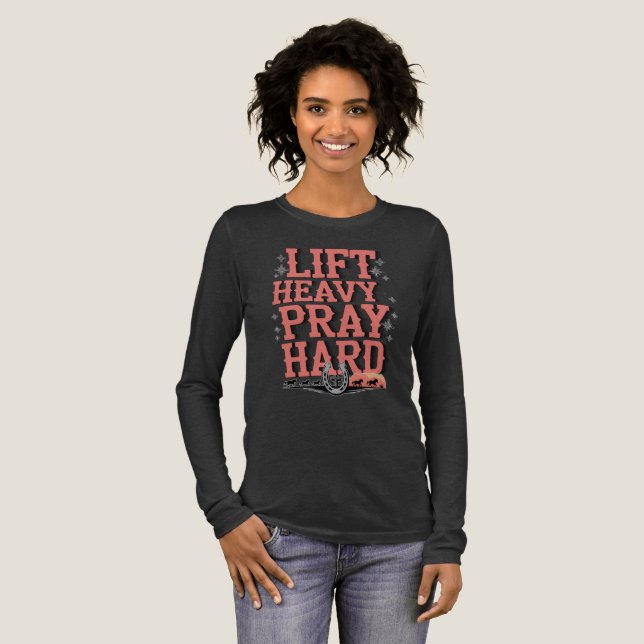 Heavy Pray Tri-Blend Shirt (Volle Vorderseite)