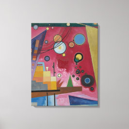 Heavy Red von Wassily Kandinsky Leinwanddruck