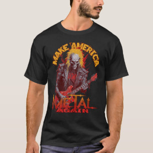 Heavy Rock Musik Rock And Roll Totenkopf Skelett G T-Shirt