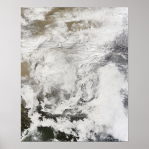 Heavy snowfall in China Poster