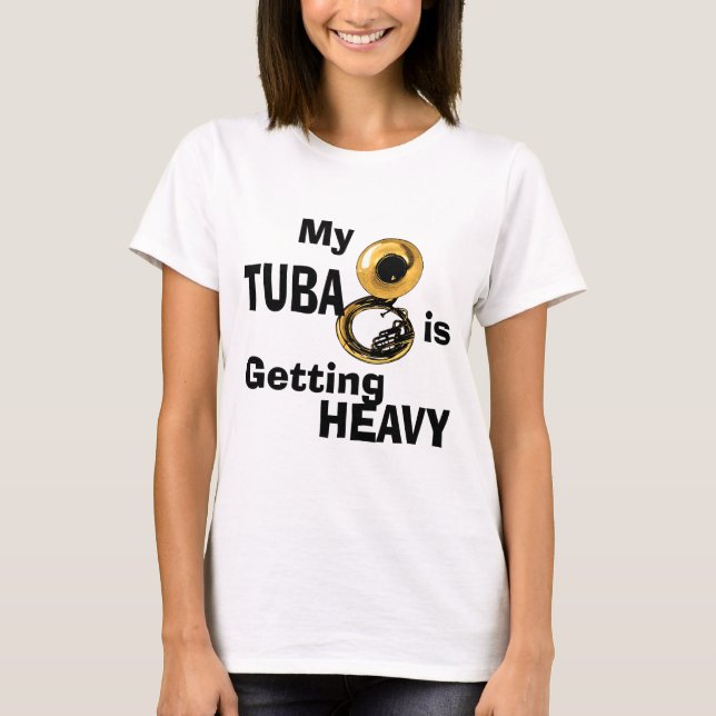 Heavy Tuba T-Shirt (Vorderseite)
