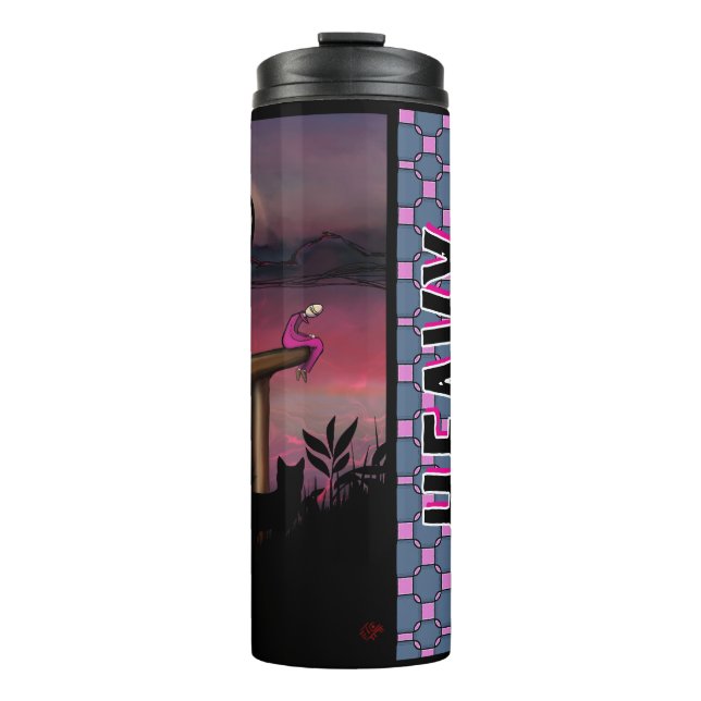 Heavy World Riesenkaffee-Tasse Thermosbecher (Vorderseite)
