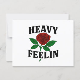 Heavyfeeling in Postcard Postkarte