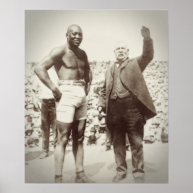 HEAVYWEIGHT CHAMPION JACK JOHNSON 1908 - 1915 POSTER (Vorne)