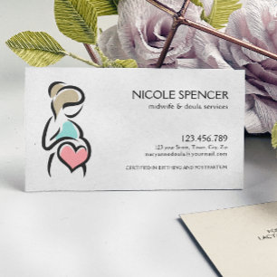 Hebamme Doula Birth Coach Lactation Berater Visitenkarte