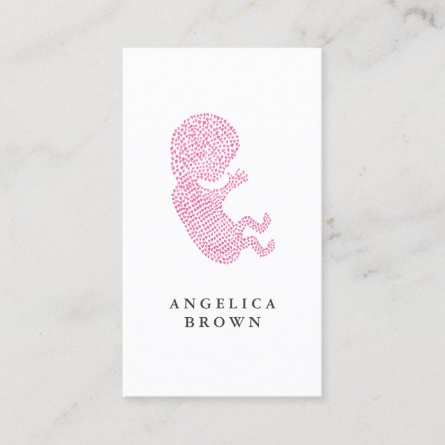 Hebamme Doula Visitenkarte (Vorderseite)