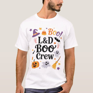 Hebamme Halloween-Kürbis-Geist A T-Shirt