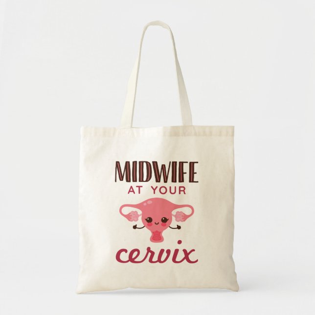 Hebamme in Ihrer Cervix Midwives Midwifery Tragetasche (Vorne)