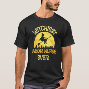 Hebammen-Hexen-Halloween-Humor T-Shirt
