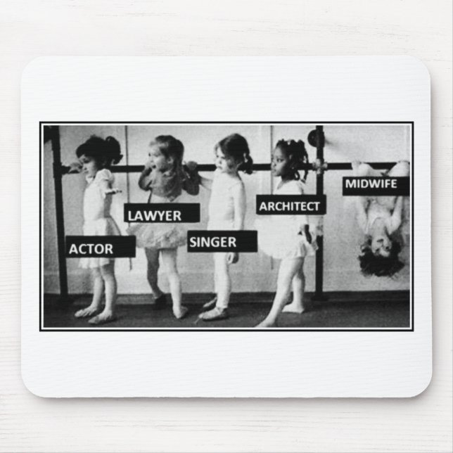 Hebammen unterscheiden sich mousepad (Vorne)