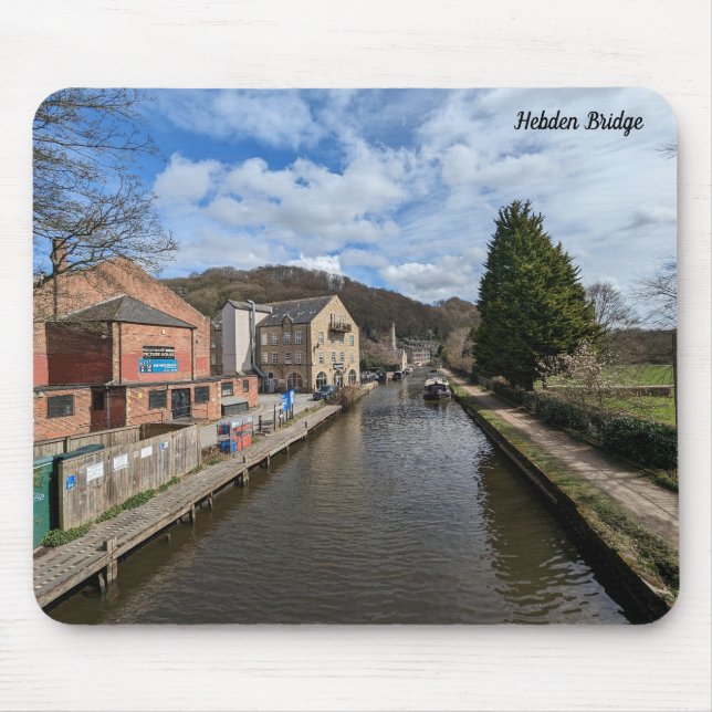Hebdenbrücke Mousepad (Vorne)