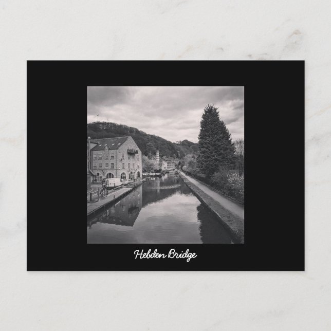 Hebdenbrücke Postkarte (Vorderseite)