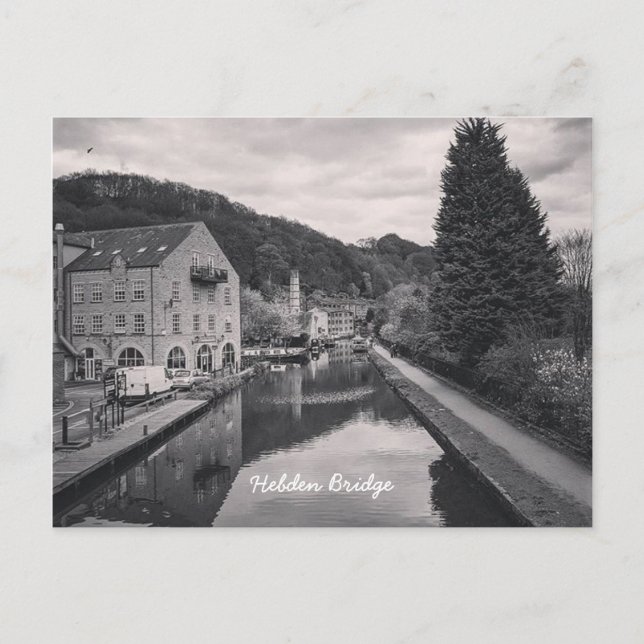 Hebdenbrücke Postkarte (Vorderseite)