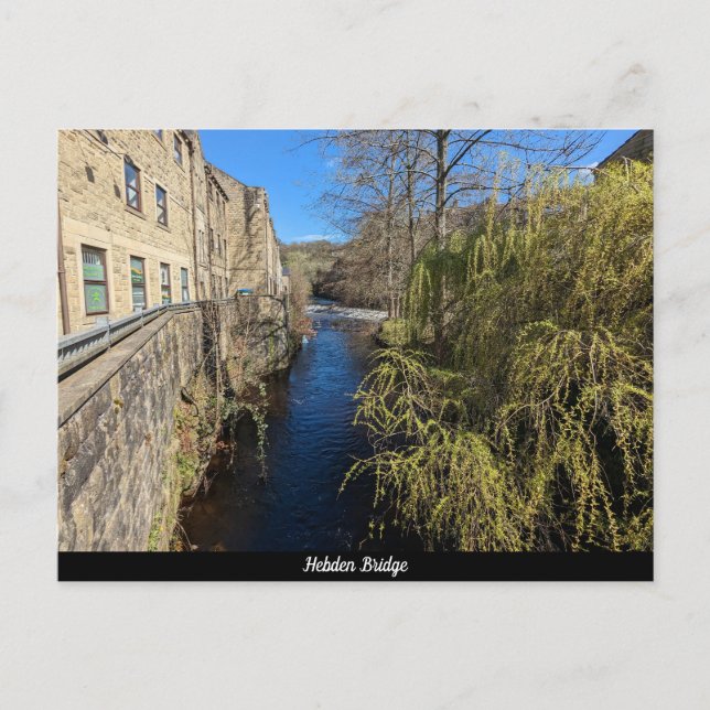 Hebdenbrücke Postkarte (Vorderseite)