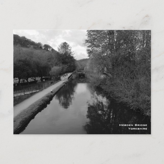 Hebdenbrücke Postkarte (Vorderseite)