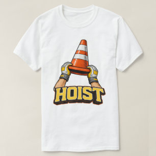 Hebe den Kegel Lustiger Baseball T-Shirt