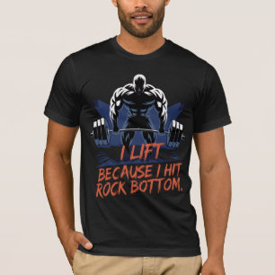 HEBE FITNESSstudio GEWICHTHEBEN Inspirierend Motiv T-Shirt