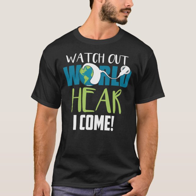 Hebe I Come Cochlear Implant Awareness Classic T- T-Shirt (Vorderseite)