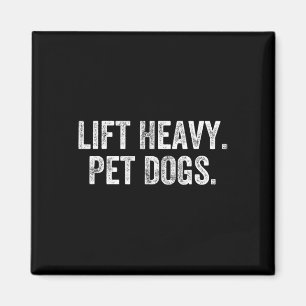 Hebe schwere Haustiere Hunde Fitnessstudio Gewicht Magnet