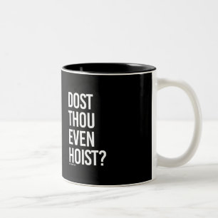 Hebemaschine Dost Tausend sogar --    Zweifarbige Tasse
