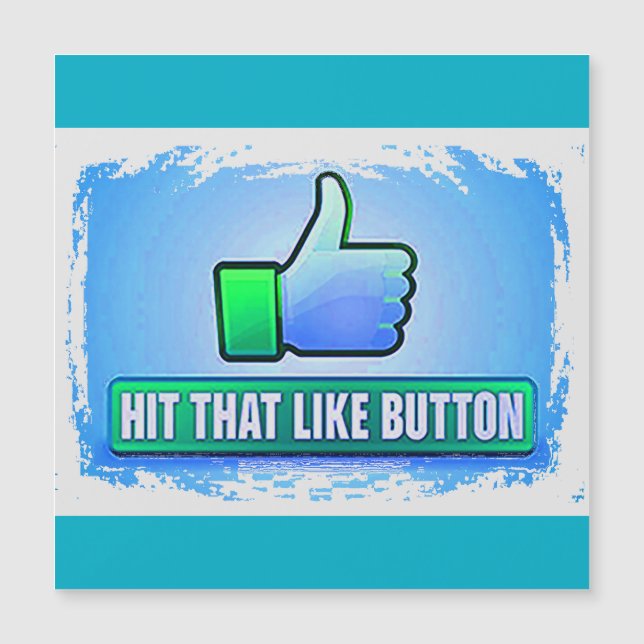 Heben, dass wie Button Magnetkarte (Vorderseite)