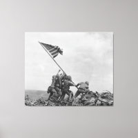 Heben der amerikanischen Flagge auf Iwo Jima (1945