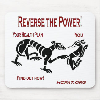 Heben Sie den Power auf Mousepad