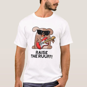 Heben Sie den Ruuf Funny Dog Pub T-Shirt