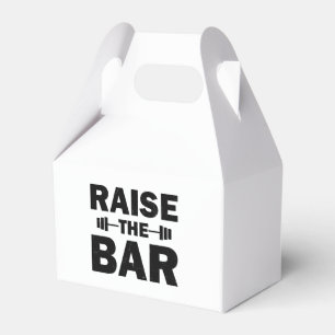 Heben Sie die Bar Geschenkschachtel