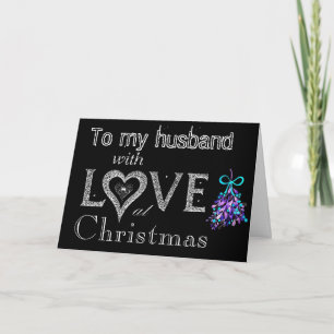 **Heben Sie die MISTLETOE** DIESE CHRISTMAKARTE AU Karte