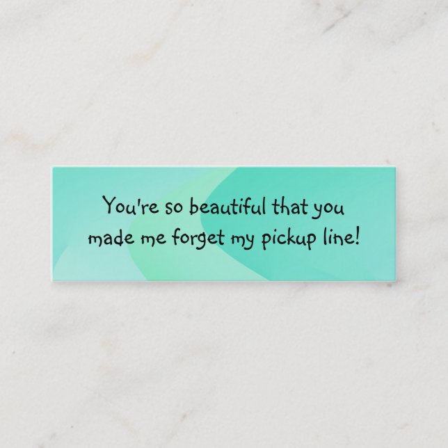 Heben Sie Linie Einleitungs-Karte auf Telefonnummerkarte (Vorderseite)