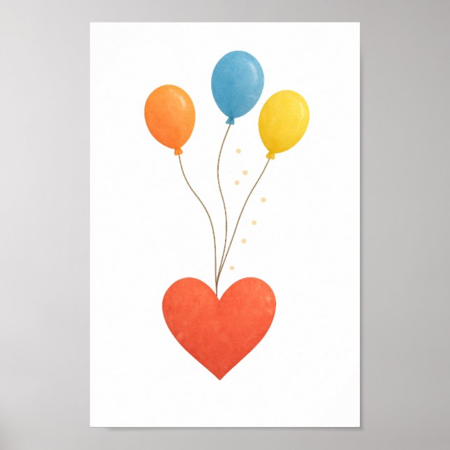 Heben Sie mein Herz Poster (Vorne)