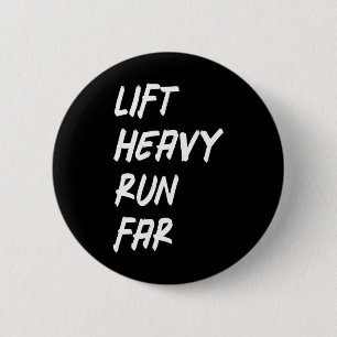 Heben Sie schwer, laufen Sie weit Hybrid-Sport-Fit Button