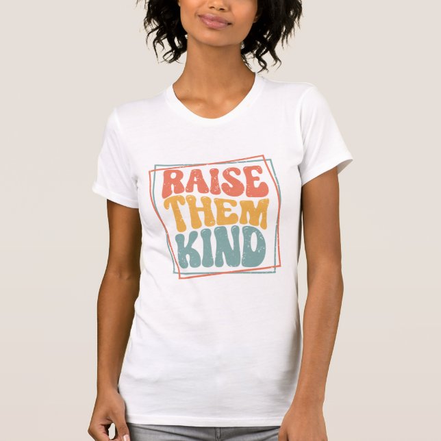 Heben Sie sie Kind Ladie's T - Shirt (Vorderseite)