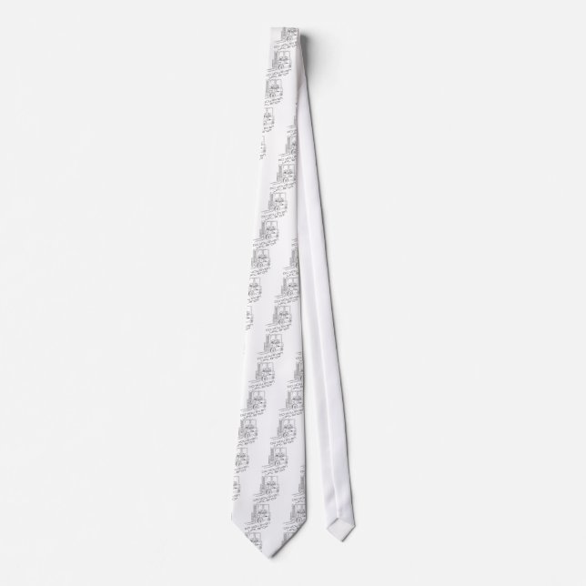 Heben Sie sogar, Bro an? Krawatte (Vorderseite)