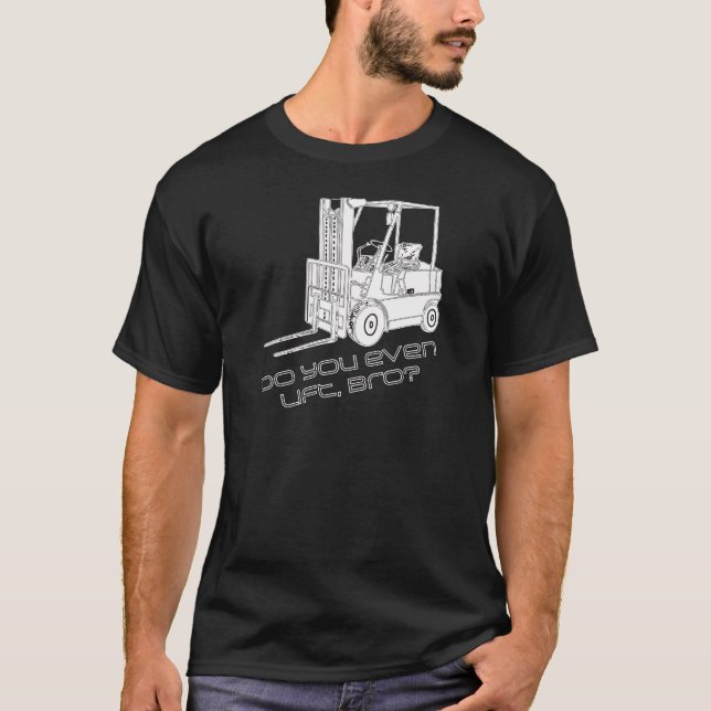 Heben Sie sogar, Bro an? T-Shirt (Vorderseite)