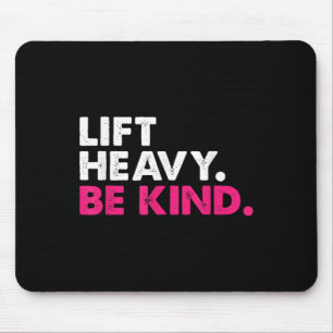 Heben Sie stark sind nette Inspiration positive Vi Mousepad