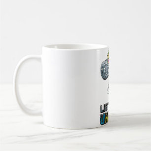 Heben Sie wie ein Mädchen, wenn Sie T-Fitness-Fitn Kaffeetasse