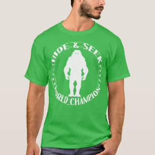 Heben und suchen Champion Bigfoot T-Shirt