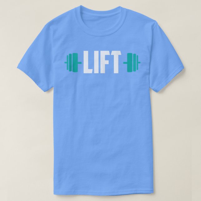 Heben von Gewichtheben von Gym Lifting Workout  T-Shirt (Design vorne)