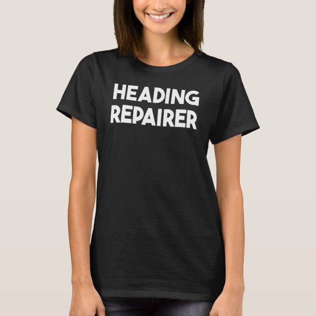 Hebereparatur T-Shirt (Vorderseite)